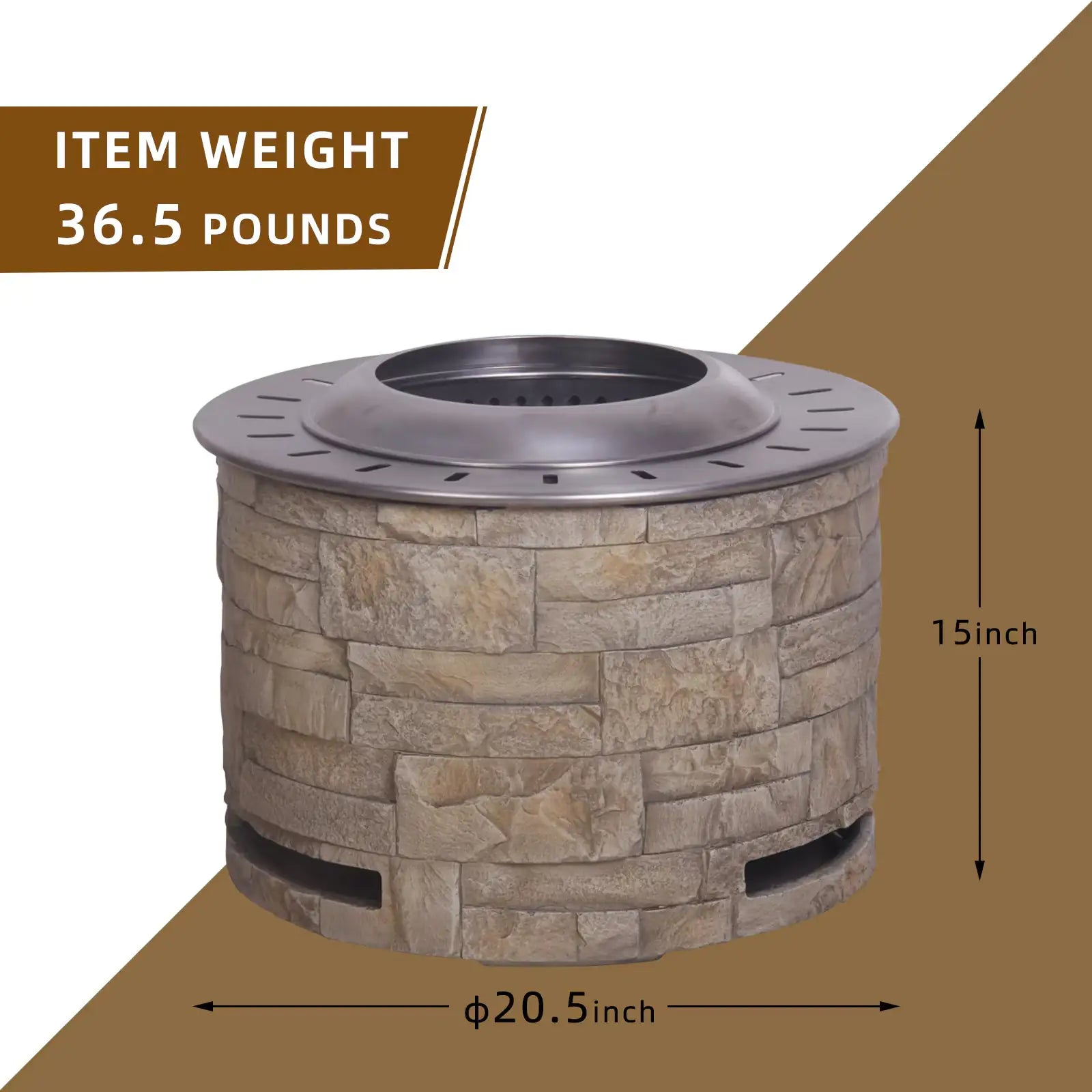 Stackstone Look Smokeless Firepit With Wood Pellet Twig Wood As The Fuel WEM Support (www.WEM.support)