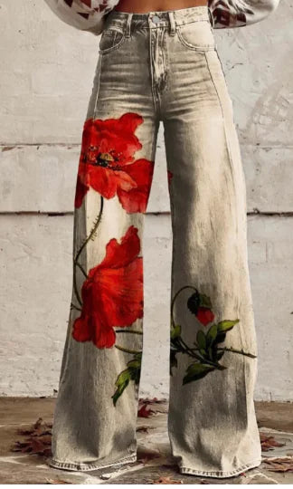 Aurelia Retro Flared Pants para Mujer HejK.com Marketplace LLC