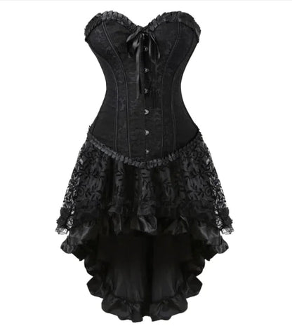 Body-Shaping Two-Piece Court Dress with Adjustable Fit WEM Support (www.WEM.support)