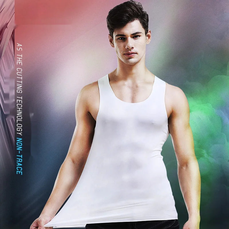 Men's Ice Silk Seamless Vest