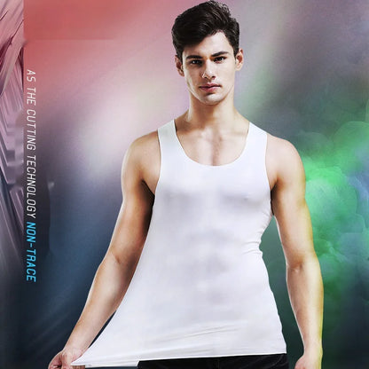 Men's Ice Silk Seamless Vest