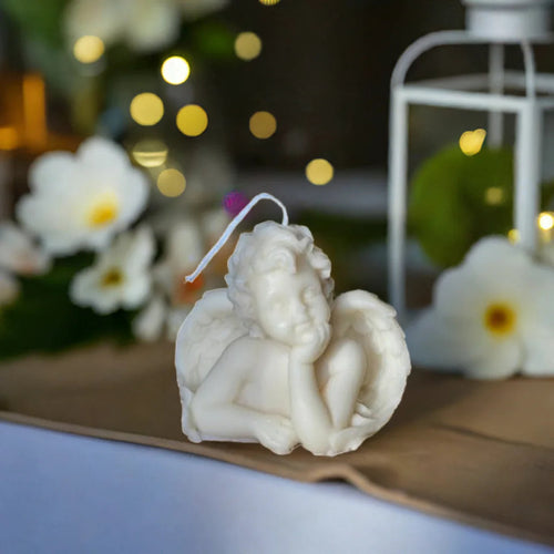 Angel Handmade Soy Wax Candle WEM Support (www.WEM.support)