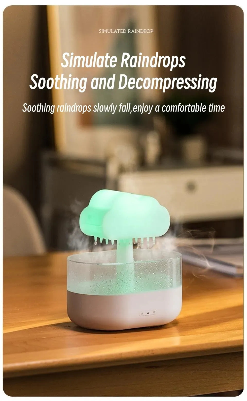 Rain Cloud Humidifier & Diffuser WEM Support (www.WEM.support)