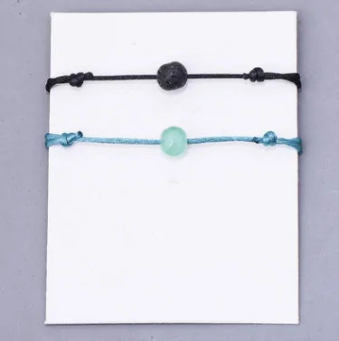Natural Stone Bead Bracelet WEM Support (www.WEM.support)