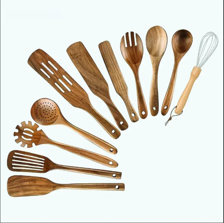 Culinary Essentials Wooden Spatulas WEM Support (www.WEM.support)