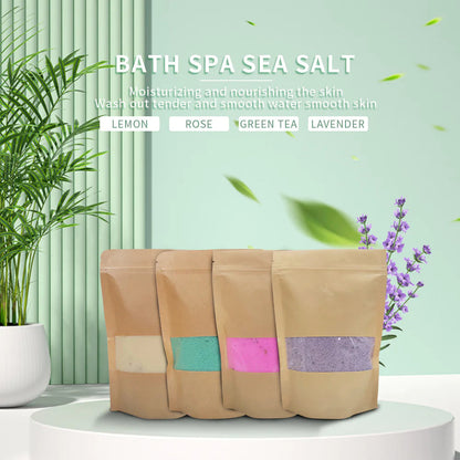 500g Foot Bath Salt Exfoliating & Rejuvenating WEM Support (www.WEM.support)