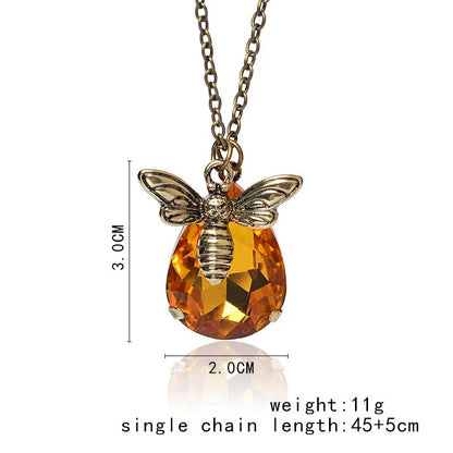 Amber Crystal Pendant WEM Support (www.WEM.support)