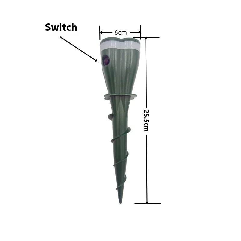 Repelente Solar para Roedores e Cobras para Áreas Externas