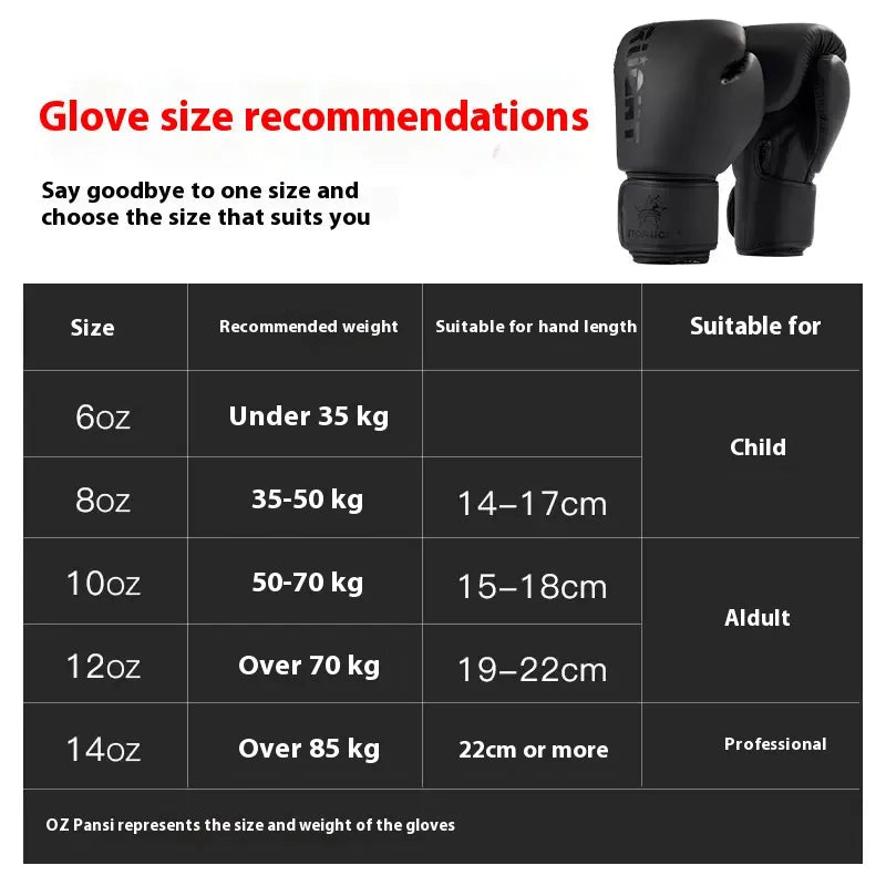 Adult & Kids Sanda Boxing Gloves WEM Support (www.WEM.support)