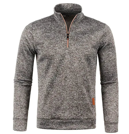Autumn And Winter Men's Zippered Sweater WEM Support (www.WEM.support)