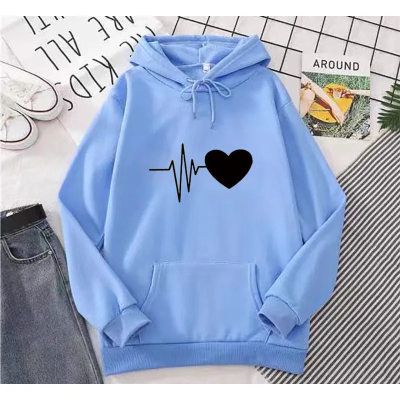 Sudadera con Capucha de Terciopelo para Mujer HejK.com