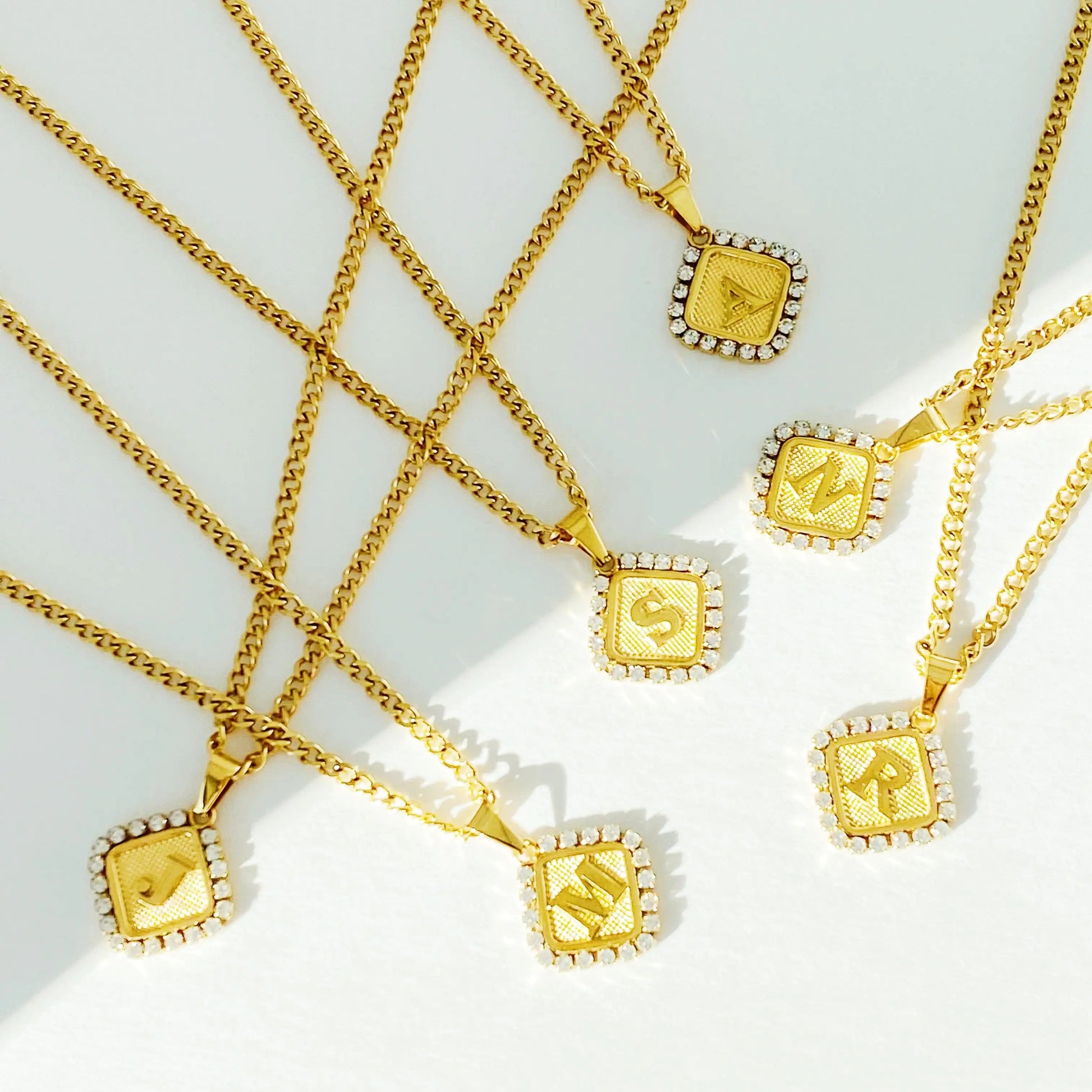 Aztec Delight Initial Necklace WEM Support (www.WEM.support)