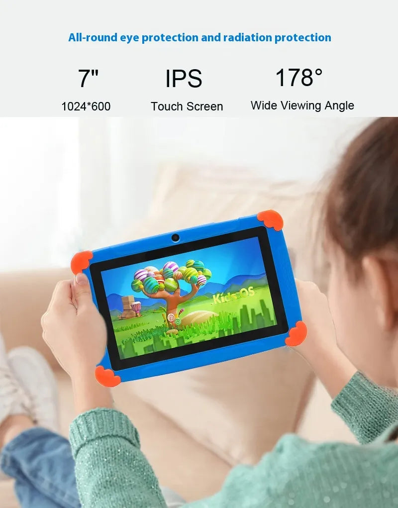 Educational 7-inch 18GB Children's Learning Tablet WEM Support (www.WEM.support)