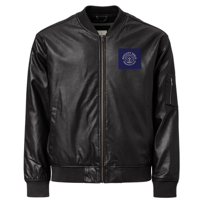 Bomber de PU Elegante | Threadfast 395J HejK.com Marketplace LLC