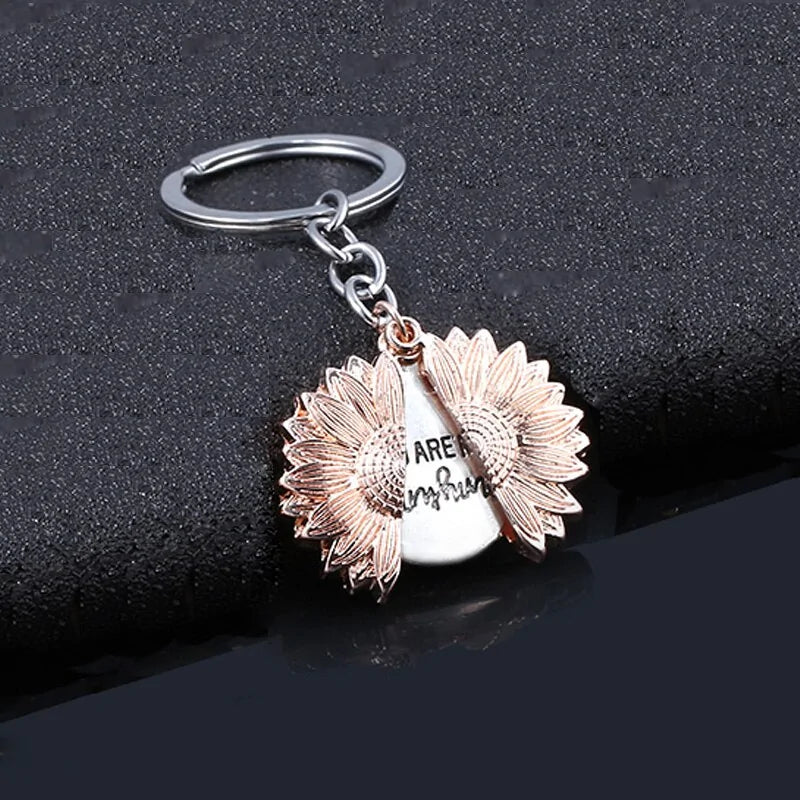 Sunflower Necklace And Hidden Message Necklace WEM Support (www.WEM.support)