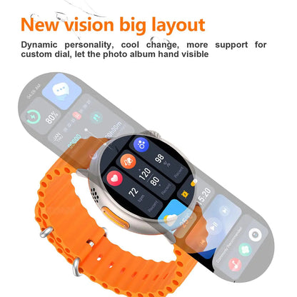 AMOLED 1.6 Inch Smart Watch WEM Support (www.WEM.support)