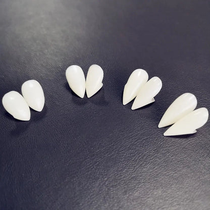 Vampire Teeth Fangs Dentures Props WEM Support (www.WEM.support)