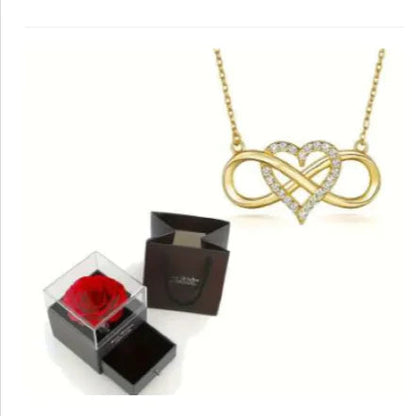 Simple Love Heart Collarbone Necklace WEM Support (www.WEM.support)