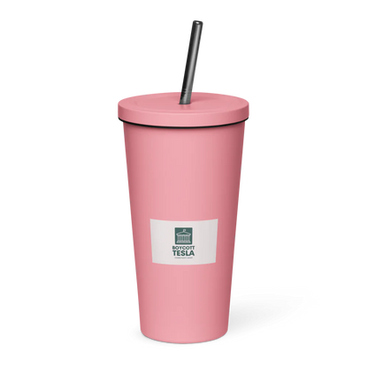 Thermal Cup with Straw HejK.com Marketplace LLC