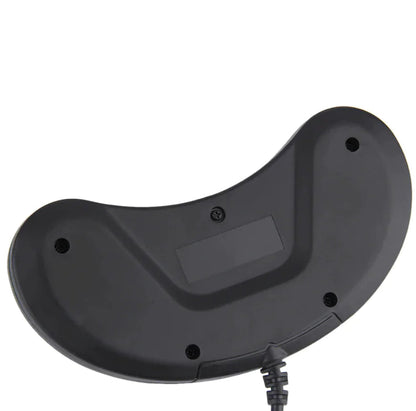 2X 6 Button Game Pad Controller For SEGA Genesis Black Old School Classic New WEM Support (www.WEM.support)
