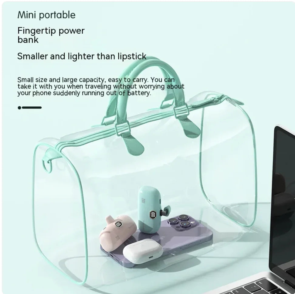 Mini Wireless Pocket Power Bank WEM Support (www.WEM.support)