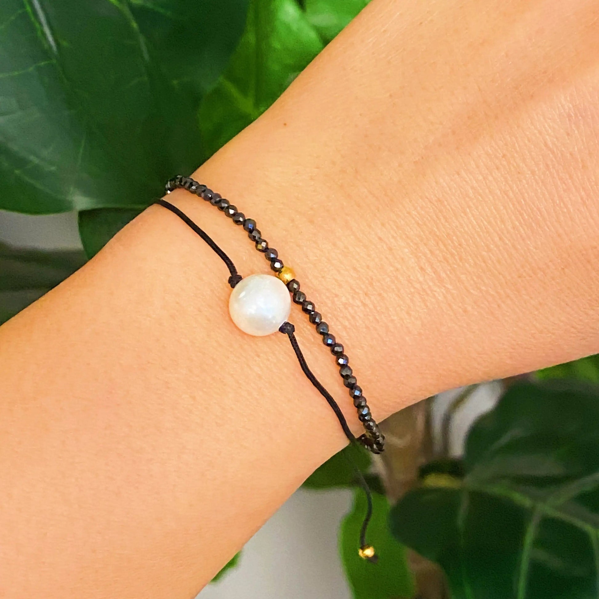 Genuine Pearl Color Dream Bracelet Set Of 2 WEM Support (www.WEM.support)