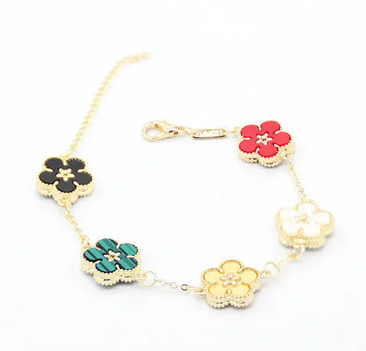 Double-Sided Plum Blossom Bracelet