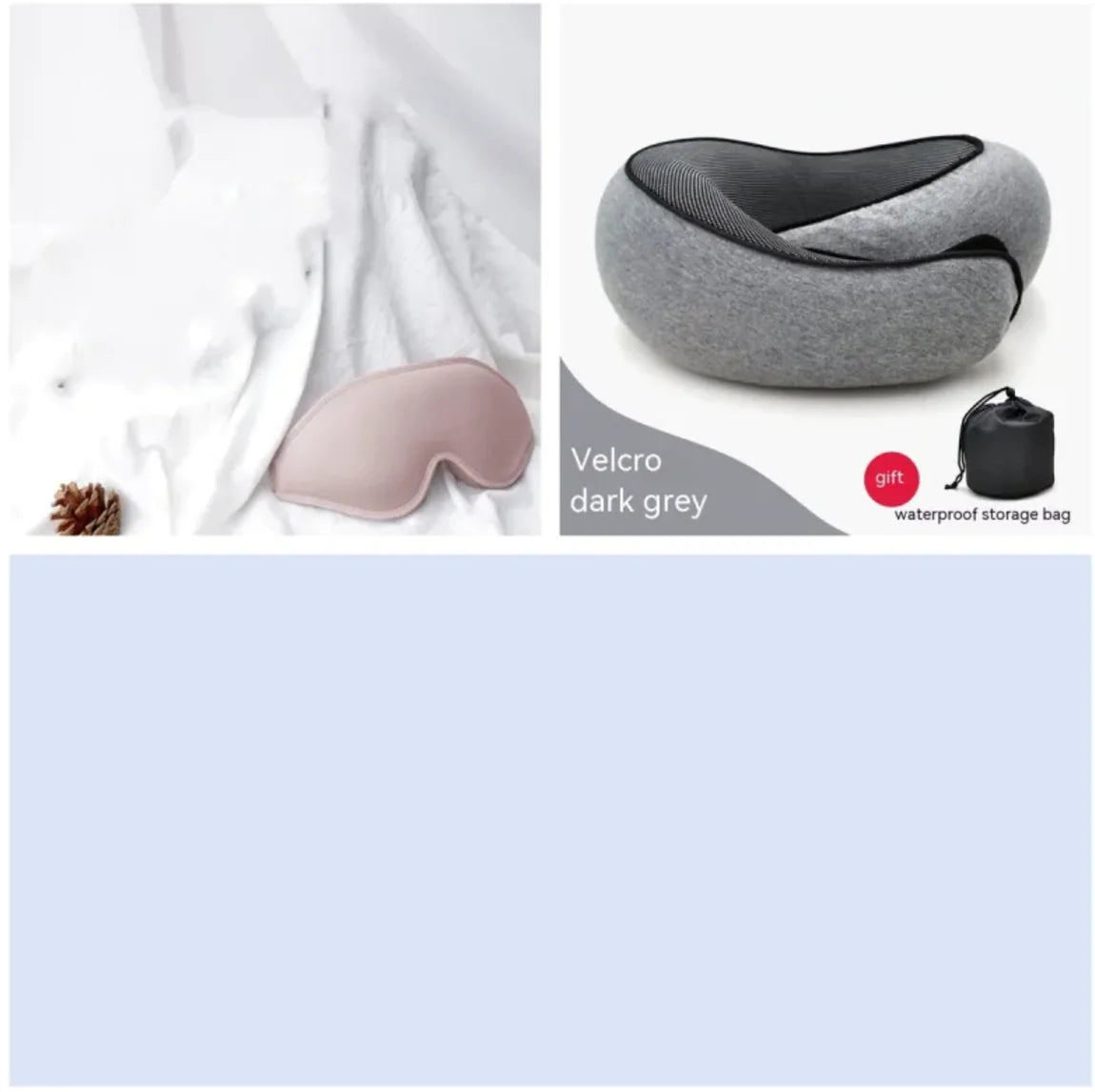 3D Contoured Sleeping Eye Mask WEM Support (www.WEM.support)