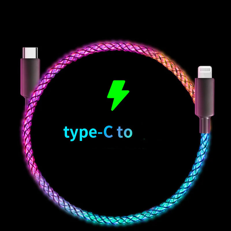 RGB Luminous Data Cable WEM Support (www.WEM.support)