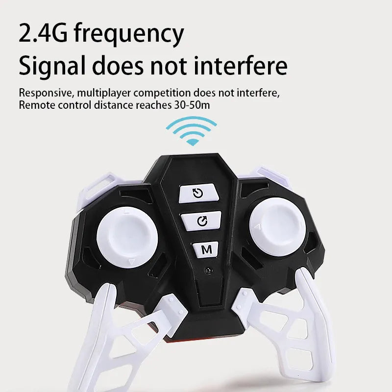 Remote Control Tumbling Stunt Double-sided Car WEM Support (www.WEM.support)