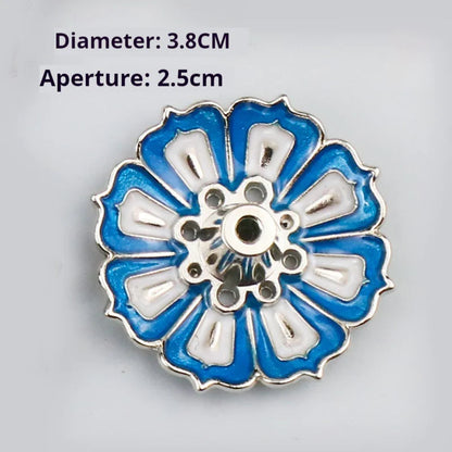 Alloy Lotus Incense Burner HejK.com