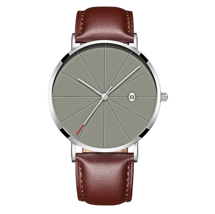 Simple calendar watch male creative waterproof quartz watch WEM Support (www.WEM.support)