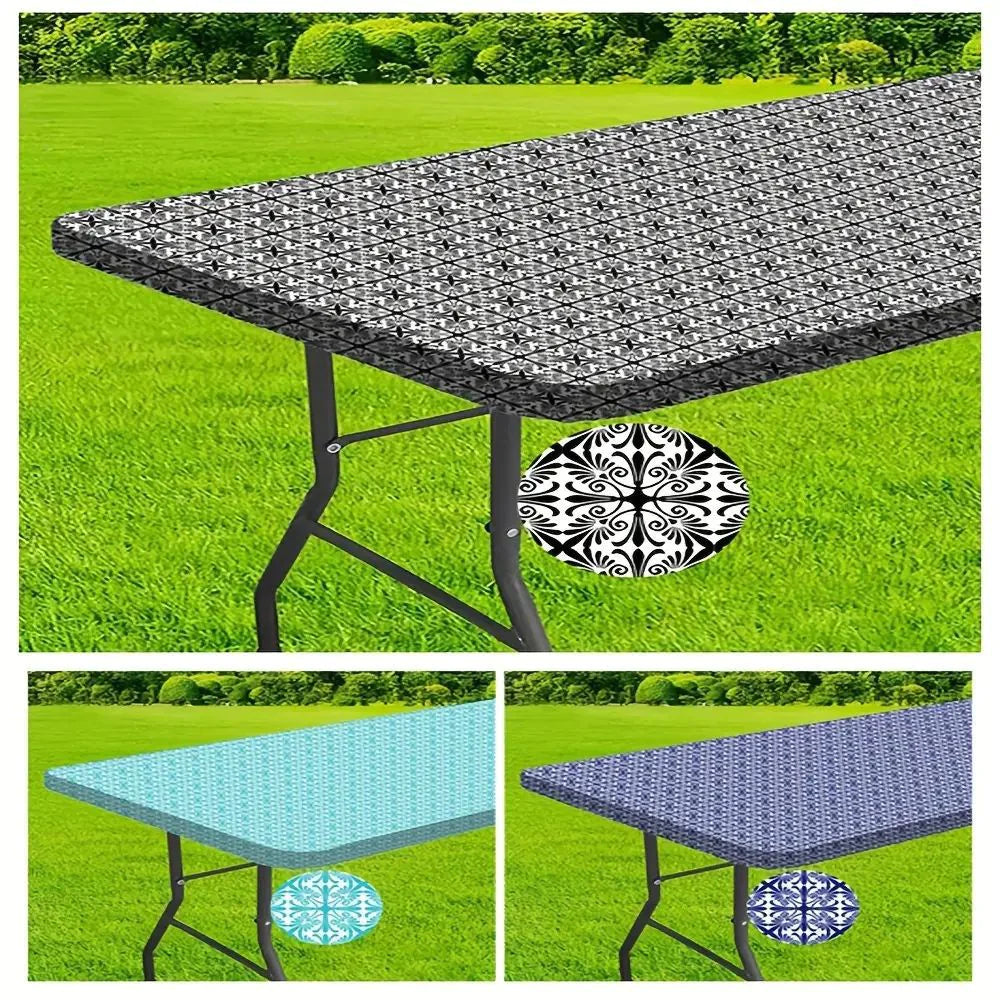 PEVA All-Weather Proof Picnic Tablecloth HejK.com Marketplace LLC