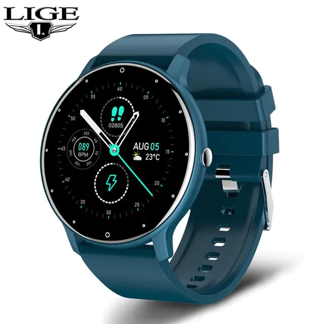 New Smart Watch Men Full Touch Screen Sport Fitness Watch WEM Support (www.WEM.support)