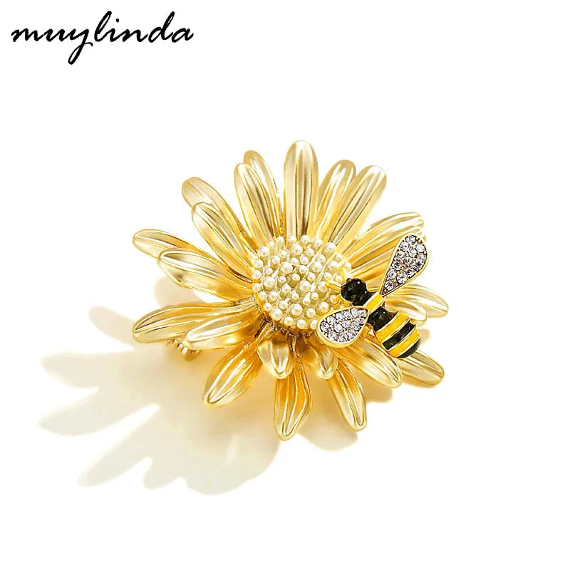 Bee In a Yellow Flower WEM Support (www.WEM.support)