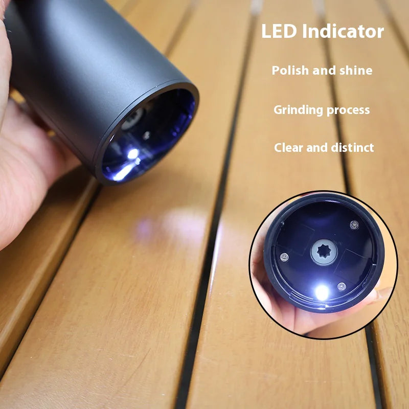 Stainless Steel Spice Grinder WEM Support (www.WEM.support)