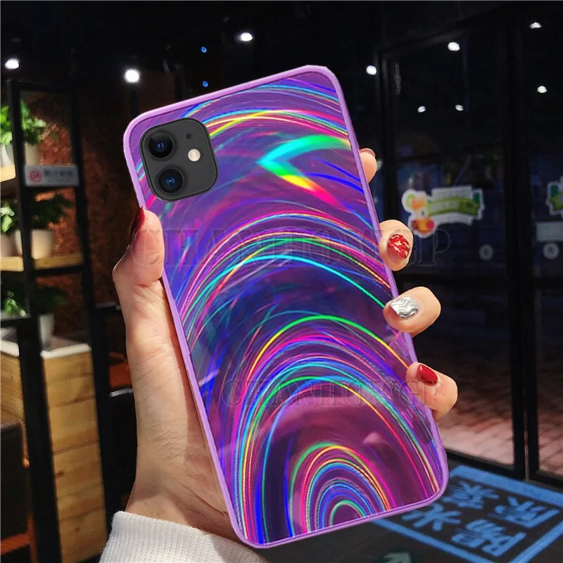 Colorful Rainbow Case For iPhone 11 Pro Max WEM Support (www.WEM.support)
