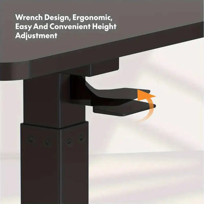 Standing Scroll Table With Hidden Wheels Side Table Height-adjustable Bed Table WEM Support (www.WEM.support)