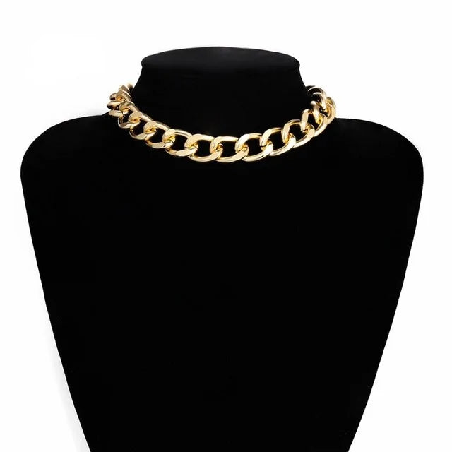Punk Miami Cuban Choker Necklace WEM Support (www.WEM.support)