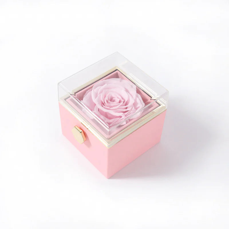 Acrylic Ring Box Valentine's Day WEM Support (www.WEM.support)