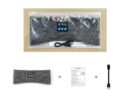 Bluetooth Sports Sleep Headband with Music WEM Support (www.WEM.support)