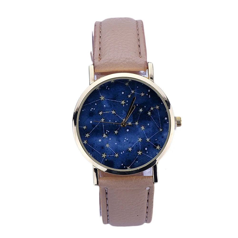 Night Sky Fashion Women's Analog Quartz Watch WEM Support (www.WEM.support)