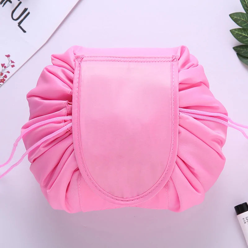 Cosmetic Bag Professional Drawstring Makeup Case WEM Support (www.WEM.support)