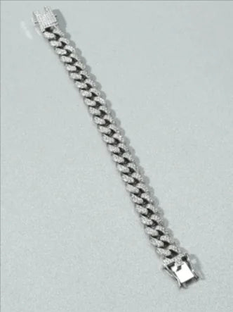 Men’s Diamond Rhinestone Bracelet