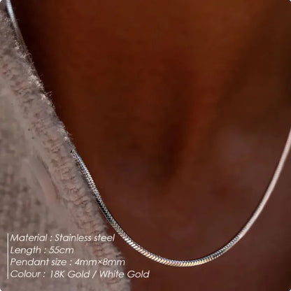 Men's Hip Hop Square Chain Necklace HejK.com