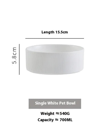 Stable Pet Ceramic Bowl