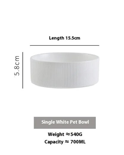 Stable Pet Ceramic Bowl