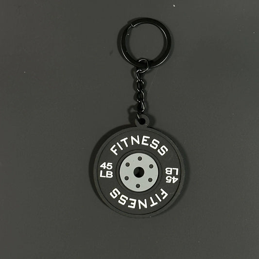 Mini Barbell Keychain HejK.com