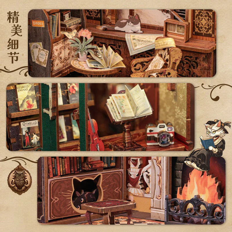 Miniature DIY Cottage Book Stand