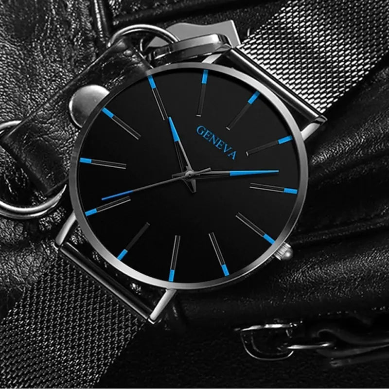 Minimalist Men's Fashion Ultra Thin Watch WEM Support (www.WEM.support)